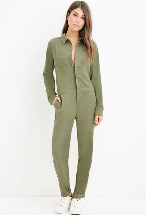 Contemporary Life In Progress Utility Jumpsuit